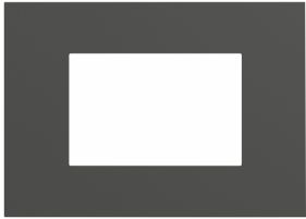 Placca 3 moduli - UTD 27803.NR