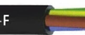 CAVO H07RN-F 3G2,5 NERO con Giallo/Verde - CAV H07RNF3G2,5M