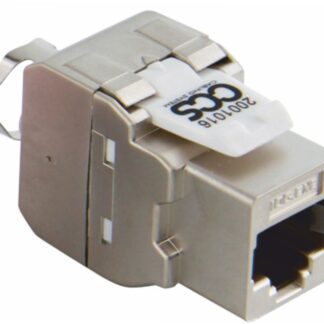 Presa CCS EasyCrimp C6ACh RJ45 STP grigio - QBX 2001016