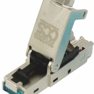 Spina plug EasyCrimp RJ45 8 poli C6A STP - QBX 2012009