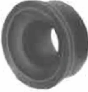 Morsetto in gomma nera d.32mm - MO8 1162GST33