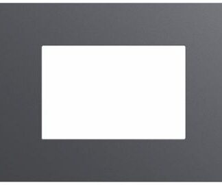 Placca 3 moduli titanio - UTD 27803.TT