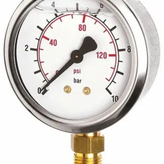 Manometro a glicerina attacco da 1/4" - IC5 91283AB16