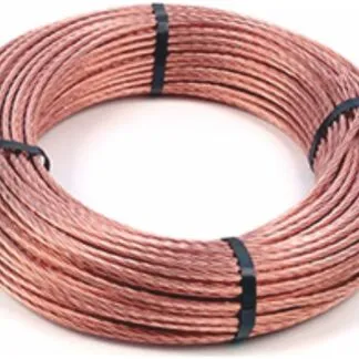 Corda di rame 1x35 - Acquisto Minimo 100mt - CAV CORDARAME035MT