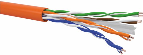 Cavo R6UT4H23 C6 U/UTP AWG23 LSZH Eca. - Acquisto Minimo 305 mt - QBX 0502669ARSC0305