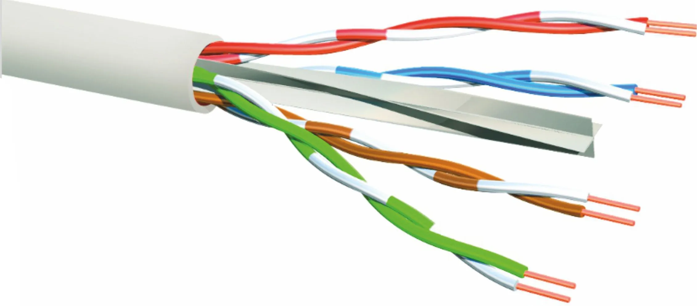 Cavo R6UT4Y23 C6 U/UTP AWG23 PVC Eca - Acquisto Minimo 305 mt - QBX 0502820GRSC0305