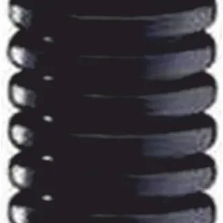 FK 15/20 NERO-TUBO PIEGHEVOLE MEDIO - Acquisto Minimo 100 Mt (100 METRI) - GEW DX15020R