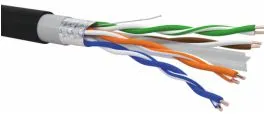 Cavo R6FT4YPE23 C6 F/UTP outd PVC-PE Fca - Acquisto Minimo 500 mt - QBX 0502201NEBB0500