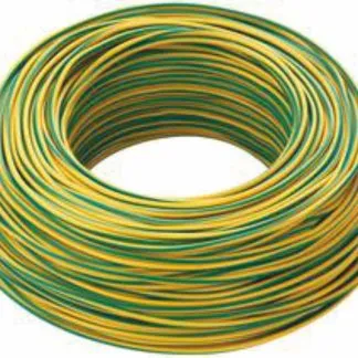 CAVO FS17 1X1,5 GIALLO-VERDE SPEEDY-FLAM TOP - Prezzo per Matassa da 100 mt (100 METRI) - CAV FS171G1,5GVM
