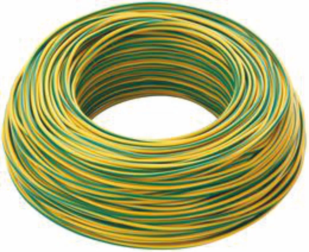 CAVO FS17 1X1,5 GIALLO-VERDE SPEEDY-FLAM TOP - Prezzo per Matassa da 100 mt (100 METRI) - CAV FS171G1,5GVM