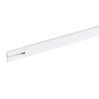 Minicanali 40x16mm con tenuta cavi integrata. SI ACQUISTA A 2 METRI (2 METRI) - LEG 030022