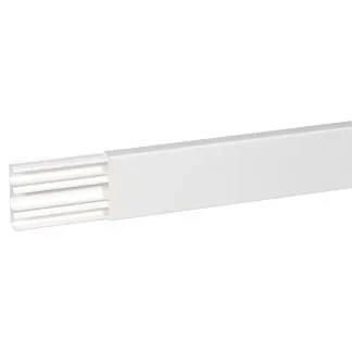 Minicanali 75x20mm a 3 scomparti. SI ACQUISTA A 2 METRI (2 METRI) - LEG 030033