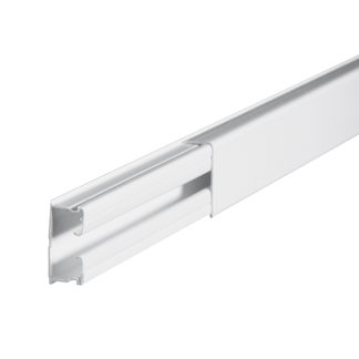 Minicanali con tenuta cavi integrata. SI ACQUISTA A 2 METRI (2 METRI) - LEG 030805