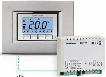 Kit termostato ambiente e attuatore per ventilconvettori - FAN CH133ARR2