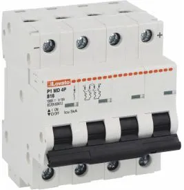 Interruttore magnetico DC 16A 5kA - LOV P1MD4PB16