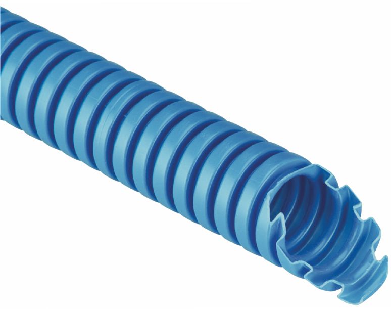 Tubo corrugato diametro 20mm blu. Acquisto minimo 100MT (100 METRI) - ETN ECTC1520BL