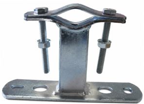 Zanca con piastra rettangolare 21x6x0,5cm - ESM 80082A
