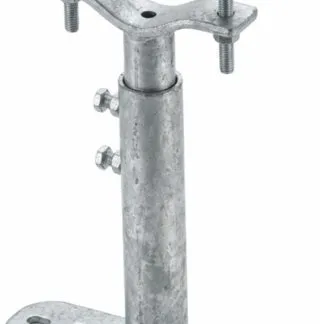 Zanca regolabile con tubo tondo e pistra - ESM 80094T