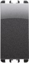 Interruttore 1P 10A 1M acciaio scuro - UTD 10101AC