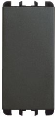 Interruttore 1P 10A 1M V antracite - UTD 10101