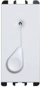 Pulsante 1PNO 10A A TIRAN.1M bianco - UTD 10118.B