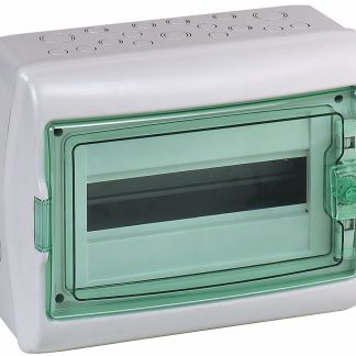 Centralino 12 moduli IP65 porta trasparente - SNR 10340