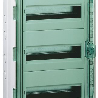 Centralino a parete 36 moduli IP65 porta trasparente - SNR 10344