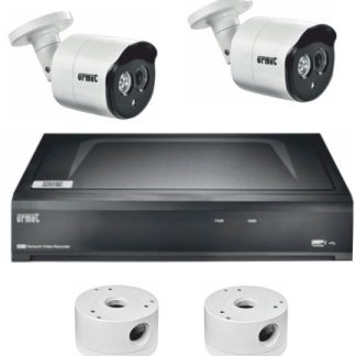 Kit telecamere IP 5M CON NVR 4CH 4K POE - UTD 1098/854