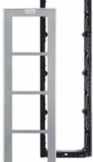 Telaio porta moduli con cornice per 4 moduli - UTD 1148/64