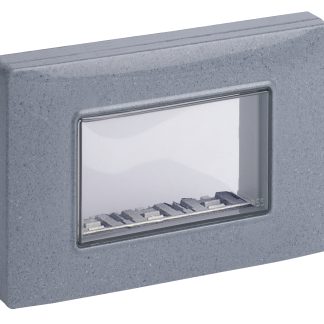 Calotta IP55 3M +viti grigio granito - VIW 14943.14