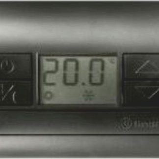 TERMOSTATO DIGIT NERO PARETE 1CO 5A BATT - FIN 1T3190032000