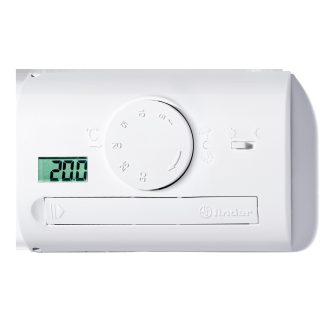 TERMOSTATO DIGIT GRIGIO PARETE 1CO 5A BATT - FIN 1T4190032000