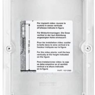 scatola da incasso 2 moduli - BTI 350020