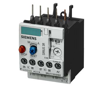 RELÈ TERMICO X S00 1,1-1,6A - SIE 3RU11161AB0