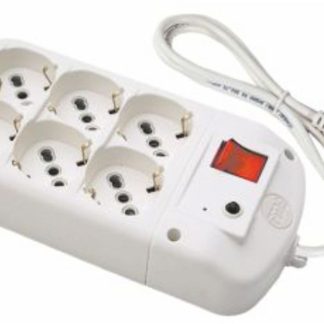 Multipresa con 8 prese bipasso schuko - FME 40440