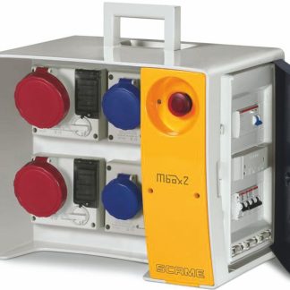 MBOX2 con spina+emergenza pr.c/fusibili - SCA 656.5824-113