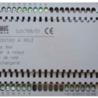 Scatola relè per 2 servizi audio/video - UTD 788/51