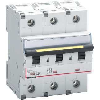 Interruttore magnetotermico BTDIN160 3P CURVAC 80A 16KA - BTI FT83C80