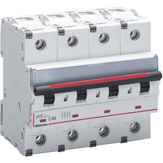 Interruttore magnetotermico BTDIN250 4P CURVA C40A 25KA - BTI FV84C40