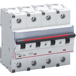 Interruttore magnetotermico BTDIN250 4P CURVA C50A 25KA - BTI FV84C50