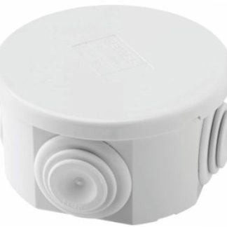 Cassetta esterna tonda con gommini IP44 65x35mm - GEW GW44001