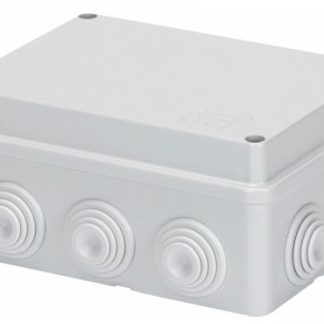 Cassetta di derivazione con coperchio basso con passacavi IP55 150x110x70mm - GEW GW44006