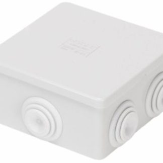 Cassetta esterna con coperchio basso a pressione 80x80x40mm - GEW GW44053