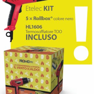 KIT PROMO 5 ROLLBOX+RISCALDATORE HL - ETL KT1064