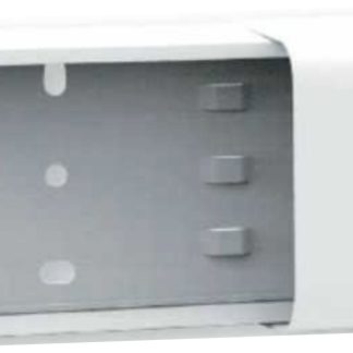 Canale KLIMA 125x75 BIANCO. ACQUISTO 2 METRI (2 METRI) - ARN NK75125.3