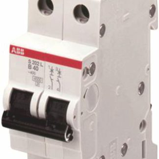 Interruttore magnetotermico S202L C10 4,5KA 2P - ABB S598460