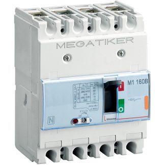 Interruttore magnetotermico M1 160B 3P+N/2 160A 25kA - BTI T714B160
