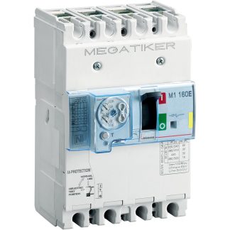 Interruttore magnetotermico differenziale M1 160E base 3P+N/2 125A 16kA - BTI T714E125DB
