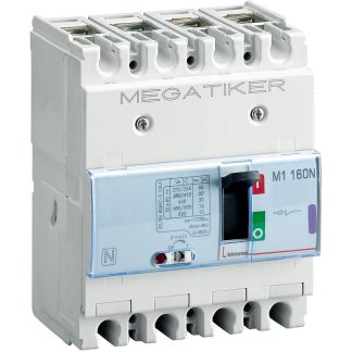 Interruttore magnetotermico M1 160N 3P+N/2 100A 50kA - BTI T714N100