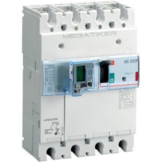 Interruttore magnetotermico differenziale M2 250F 3P+N/2 200A 36ka - BTI T724F200D